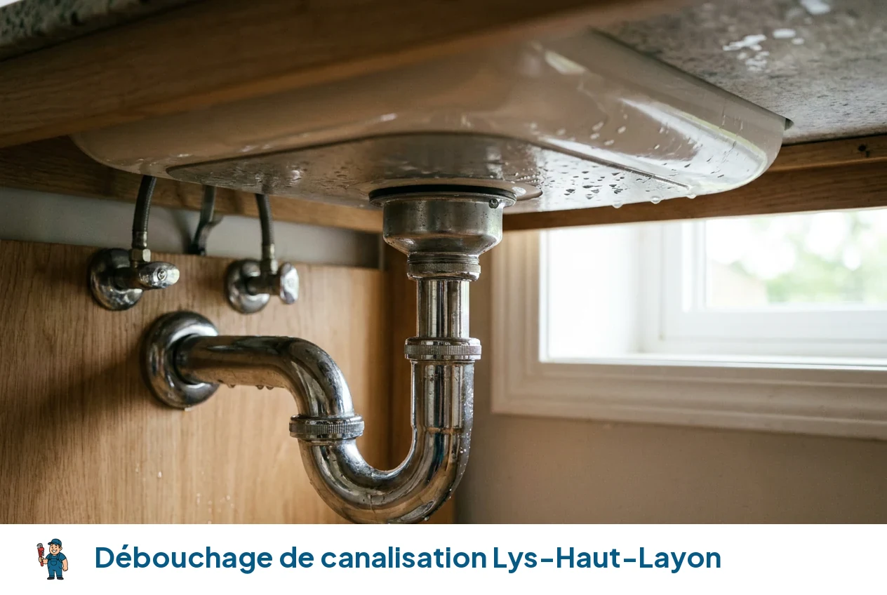 Débouchage de canalisation à Lys-Haut-Layon