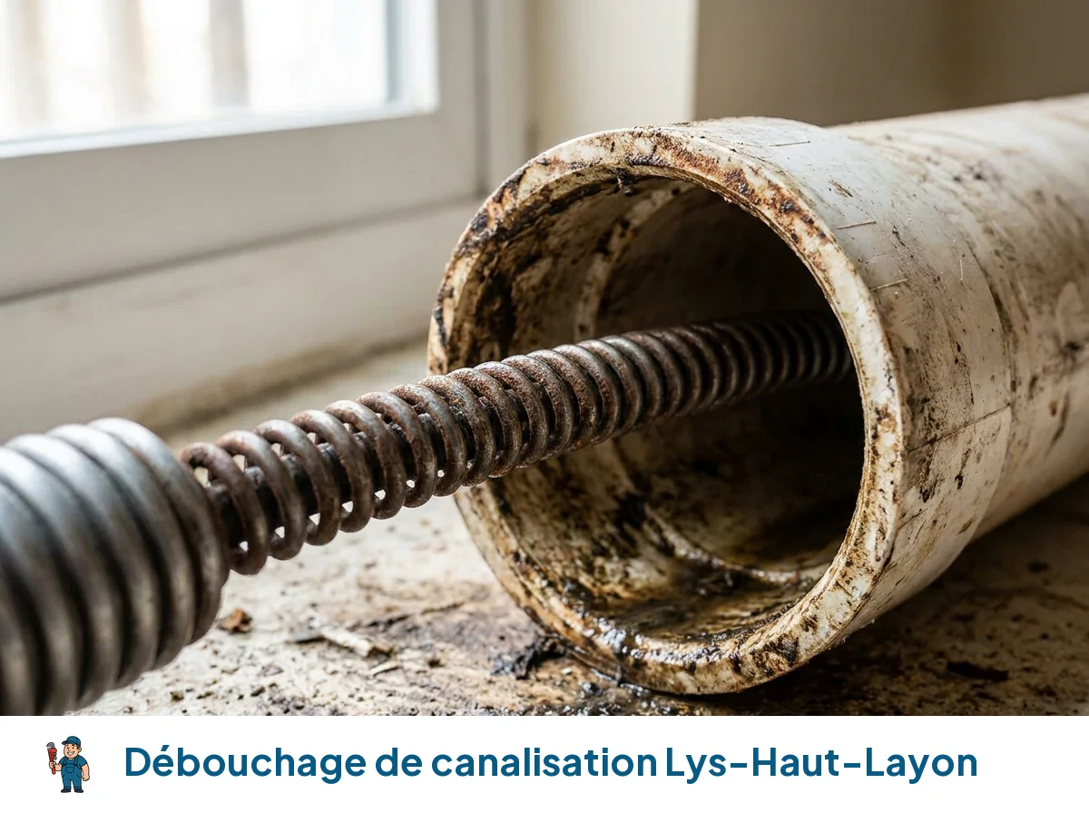 Débouchage de canalisation à Lys-Haut-Layon