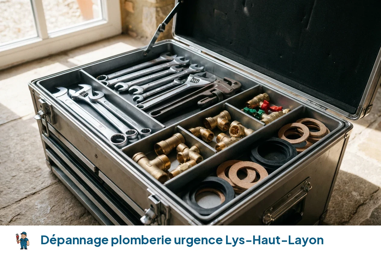 Dépannage plomberie urgence à Lys-Haut-Layon
