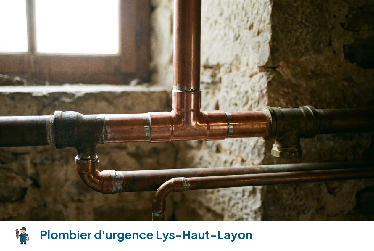 Plombier d'urgence à Lys-Haut-Layon