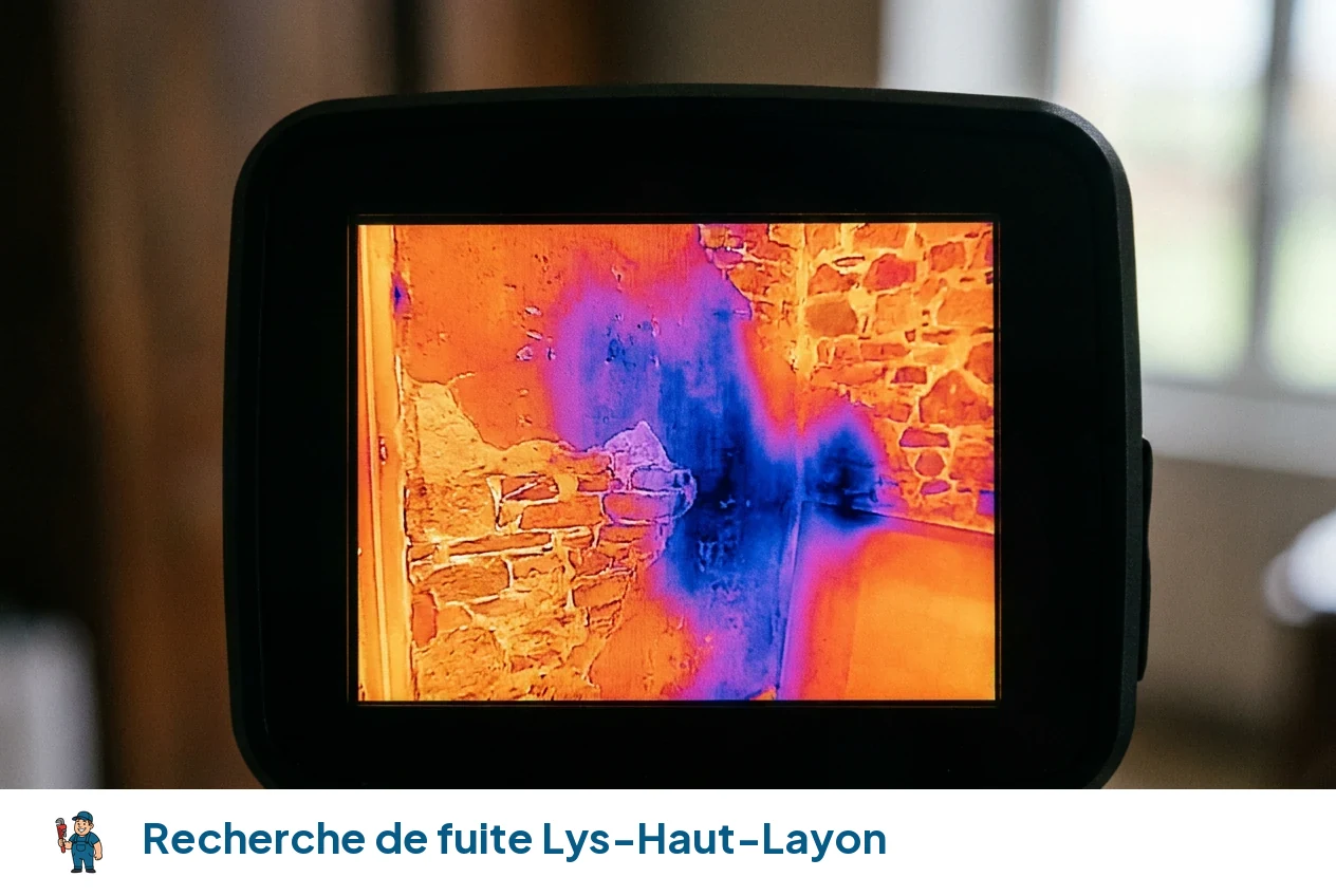 Recherche de fuite à Lys-Haut-Layon