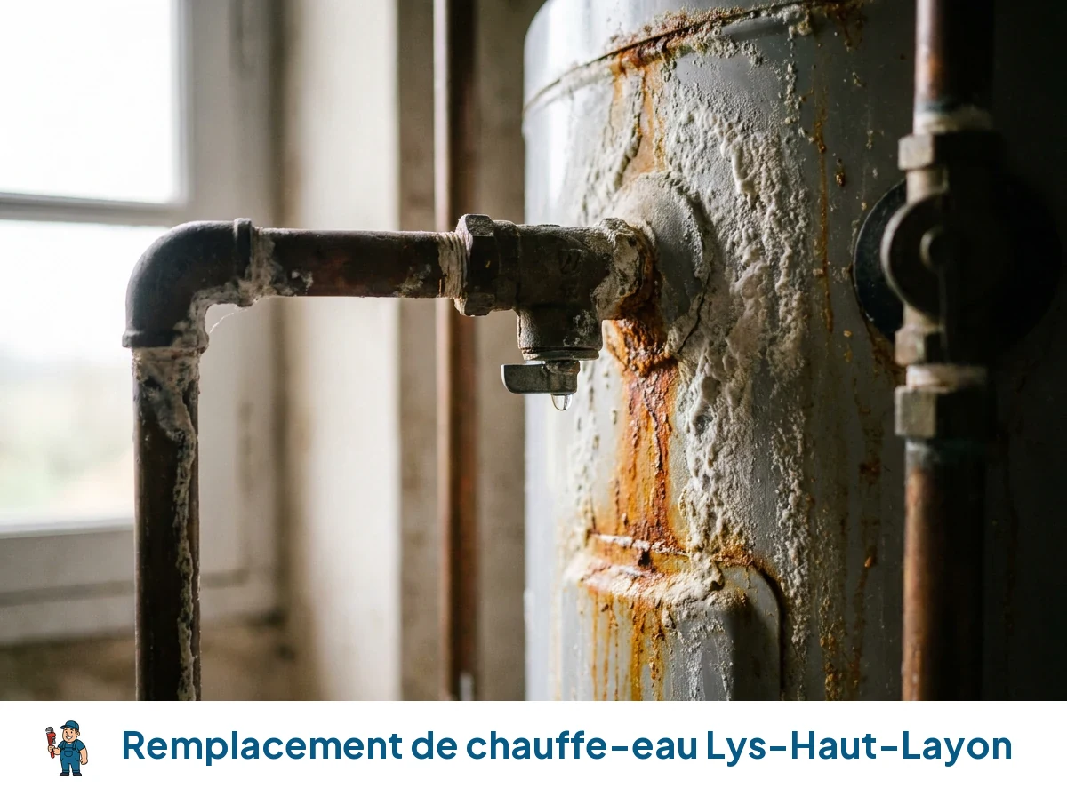Remplacement de chauffe-eau à Lys-Haut-Layon