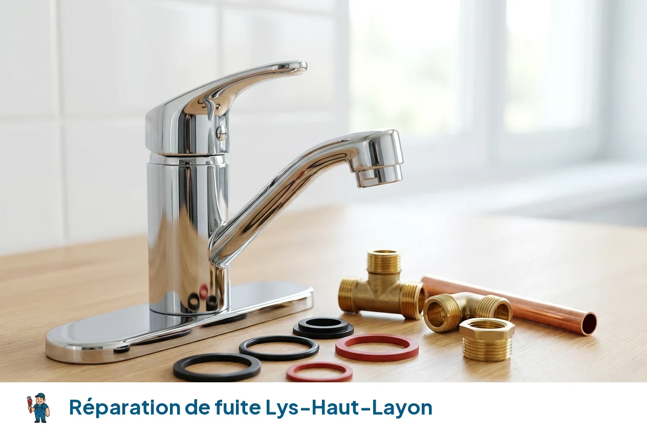 Réparation de fuite à Lys-Haut-Layon