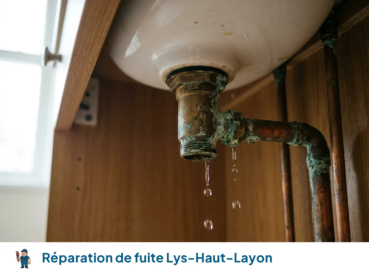 Réparation de fuite à Lys-Haut-Layon